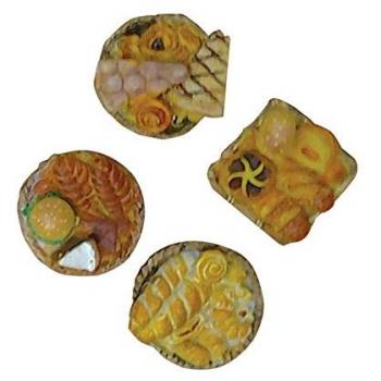 Assortimento Calamite Da Forno in Resina