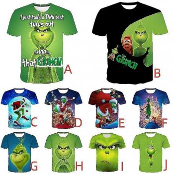 Camisole unisexe « Noël volé par le Grinch » manches courtes