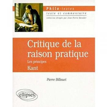 Critique de la raison pratique, Les principes, Kant