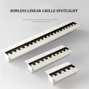 Linearer LED Scheinwerfer ohne Rand