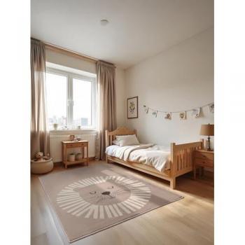 Hanse Kids Teufelstier‑Teppich – 8 mm festes Spielmatten-Design