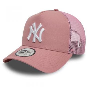 Cappello New Era Trucker New York Yankees Rosa Scuro Unisex
