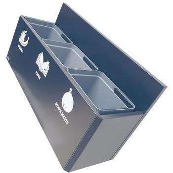 Bica 812 – Drei‑Becher-Wandbehälter, 15 L pro Becher