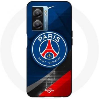 Oppo A77 5G case con logo Paris Saint Germain