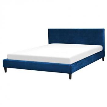 Fitou Terciopelo: Cama Beliani 170x214 con Somier Incluido