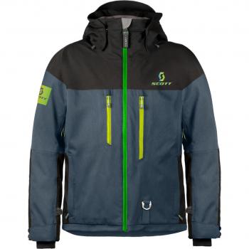 Scott Snow Flex Dryo Schneemobil‑Jacke – Größe M – Herren – Schwarz/Blau