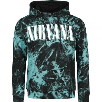 Sweat-shirt à capuche Nirvana – Collection Signature EMP – Noir/Turquoise – Homme – Taille S à L