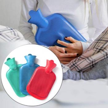 Thick PVC Silicone Rubber Water Bottle and Hand Warmer