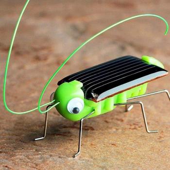 Kids Solar Grasshopper Toy
