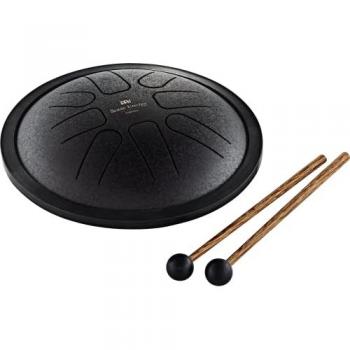 Meinl Compacte Stalen Tongdrum Zwart F‑Moll 8 Noten 7 inch