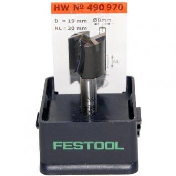 Festool Nutfräser HW Schaft 8 mm HW S8 D19/20