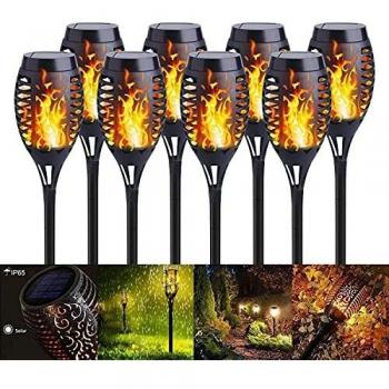Gartenfackel Solarflare – 12 LED, wasserdicht