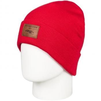Herrenbeanie Quiksilver Brigade Rot, einheitsgröße