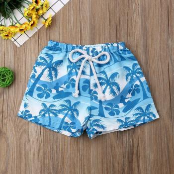 Boys Floral Jogger Swimwear Shorts 0-4Y