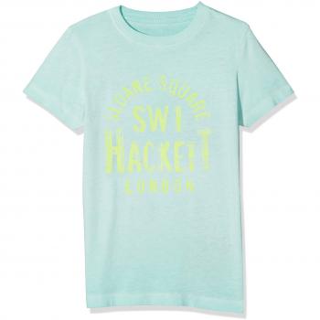 Camiseta Hackett London para Niños, Verde (Fresh Green 612)