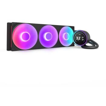 NZXT Kraken Elite 420 RGB 14cm RGB LED Processor Cooler – Black