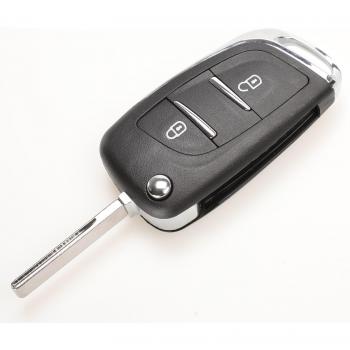 Peugeot Flip Key Fob Case 2/3 Button for 306 407 807