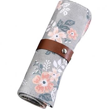 Animal Pattern Roll Pencil Organizer