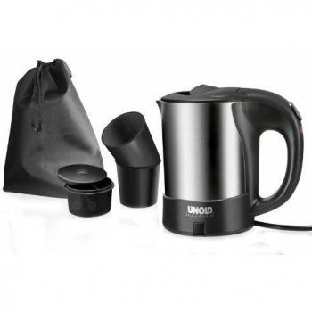 UNOLD 18575 Reise‑Mini‑Wasserkocher – 1000 W – Schwarz