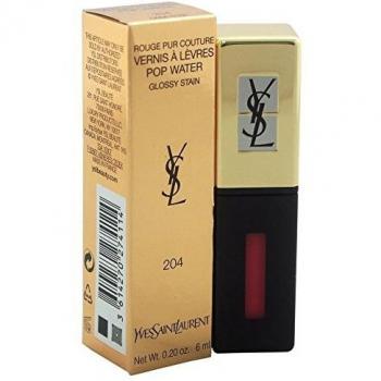 Rouge Pur Couture Pop Water Brillo de Labios YSL Tono 204 Onde Rose