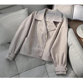 Women's Soft PU Leather Biker Jacket