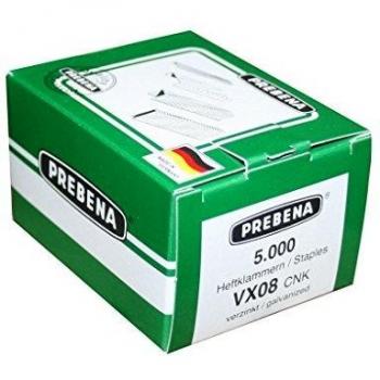 Prebena VX08CNK 8 mm x 11.30 mm Staples 5000 pcs