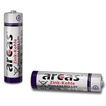 Kit de 4 piles Arcas R03 Micro AAA – 1,5 V