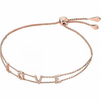Pulsera de Oro Rosa Michael Kors Mod. PLAQUE