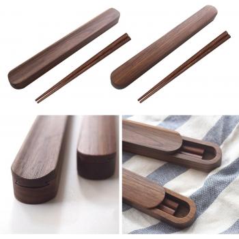 Accessoire à baguettes en bois pour sorties en plein air