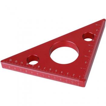 Règle de hauteur en aluminium 13cm