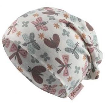Sterntaler Slouch-Beanie Schmetterlinge ecru für Mädchen