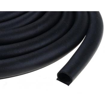 2 Meters Big D Car Door Seal Strip EPDM Rubber Weatherstrip Noise Insulation Soundproof