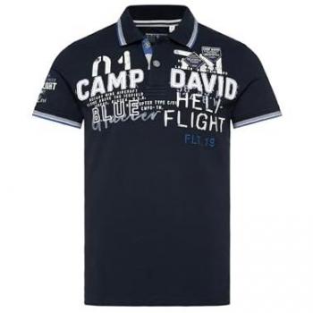 CAMP DAVID Poloshirt HELI FLIGHT für Herren