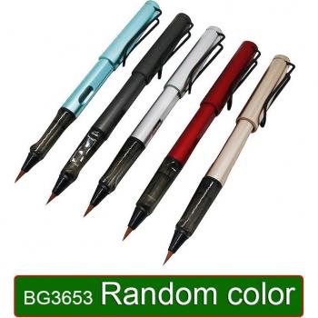 Stylo à encre, brosse d'écriture régulière, poils de belette