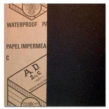 Hojas de Lija Impermeable N.240 Set de 50
