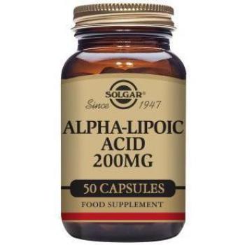 Solgar Alpha Lipoic Acid 200 mg 50 kapslí