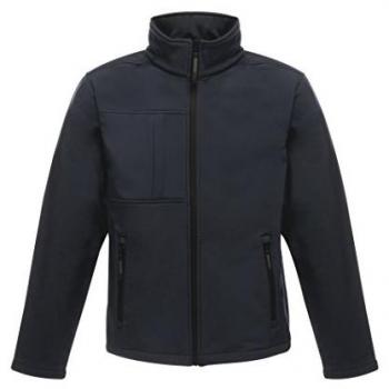 Regatta Professional Men's Octagon II Softshell Jacket, Waterproof, 3XL, Seal Grey/Black