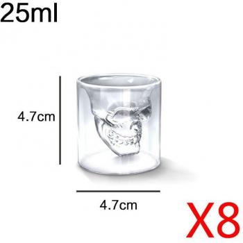Transparent Double Wall Tea and Coffee Cups