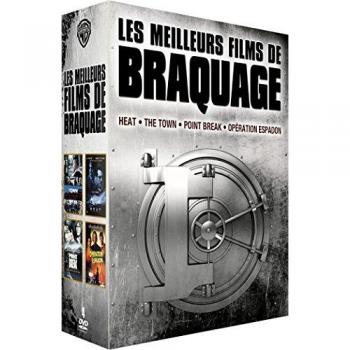 Coffret Film d’Action : Heat + The Town + Point Break + Opération Espadon – 4 DVD