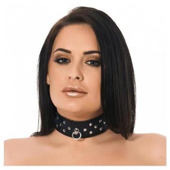 Collier Rimba, 4 cm, détail en rivet