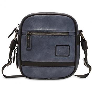 Borsa Picard Breakers Tracolla Nera con Dettaglio Grigio
