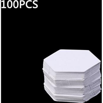 100 Hexagonal Sewing Templates