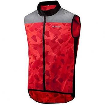 Rojo Velocidad Chaqueta Ciclismo XL