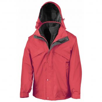 XL Red All‑Weather Zip & Clip Fleece Jacket