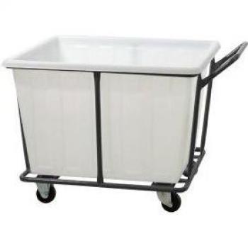 Black/White Container Trolley 250L