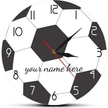 Horloge murale sportive pour garçon