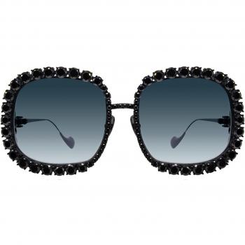 Anna-Karin Karlsson STARRY SKY Black Women’s Sunglasses Size 54
