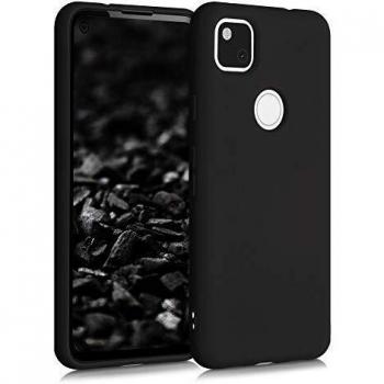 Case Nero Matt per Google Pixel 4a – Silicone Protettivo