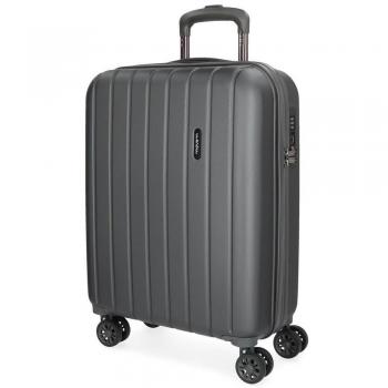 Wooden Anthracite 55 cm Movom Luggage with 4 Compartments