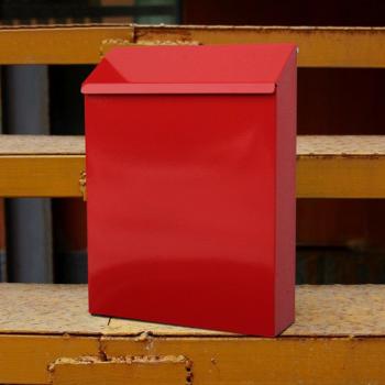 Boîte aux lettres en bois galvanisé de jardin style européen